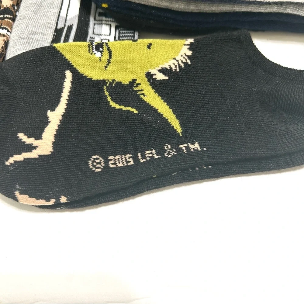 Disney Star Wars Big Kid no show Ankle Socks size L